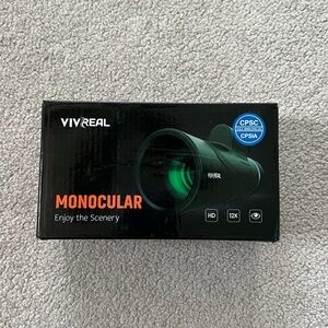NEW VIVREAL Monocular Telescope, Jungle Green